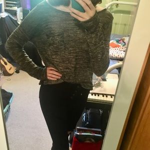 Gray Light Knitted Sweater